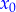 \textcolor{blue}{x_0}